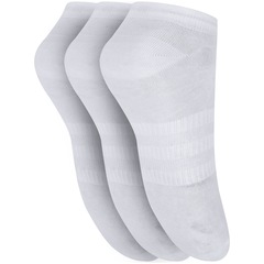 Kit de Meias adidas Ligth Low com 3 Pares - 39 a 42 - Adulto - Foto 2