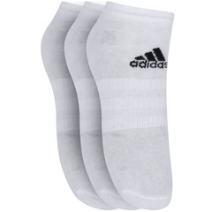Kit de Meias adidas Ligth Low com 3 Pares - 39 a 42 - Adulto - Foto 3