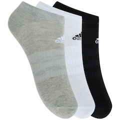 Kit de Meias adidas Ligth Low com 3 Pares - 39 a 42 - Adulto - Foto 1