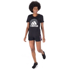 Camiseta adidas MH Foil - Feminina - Foto 4