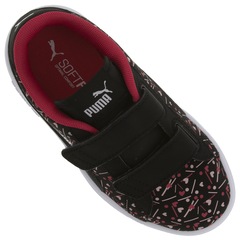 Tênis Puma Smash V2 Confetti V PS Feminino - Infantil - Foto 9