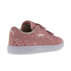Tênis Puma Smash V2 Confetti V PS Feminino - Infantil - Foto 8