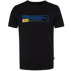 Camiseta Puma Gold Plate Brand - Masculina - Video 1