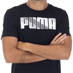 Camiseta Puma Brand Graphic - Masculina - Foto 4
