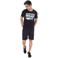 Camiseta Puma Rebel Camo Filled - Masculina - Foto 4