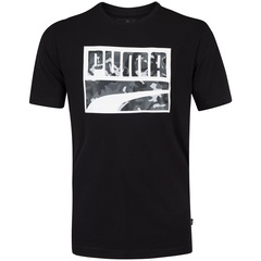 Camiseta Puma Rebel Camo Filled - Masculina - Foto 5