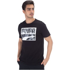 Camiseta Puma Rebel Camo Filled - Masculina - Foto 2