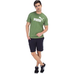 Camiseta Puma Essentials+ Heather - Masculina - Foto 4