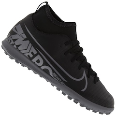 Chuteira Society Nike Mercurial Superfly 7 Club TF - Infantil - Foto 1