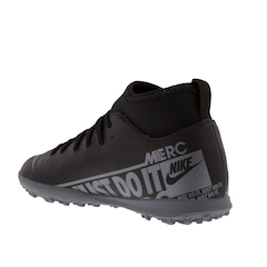 Chuteira Society Nike Mercurial Superfly 7 Club TF - Infantil - Foto 6