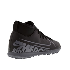 Chuteira Society Nike Mercurial Superfly 7 Club TF - Infantil - Foto 8