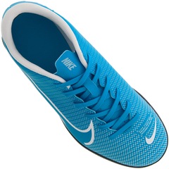Chuteira Futsal Infantil Nike Mercurial Vapor 13 Club - Foto 9