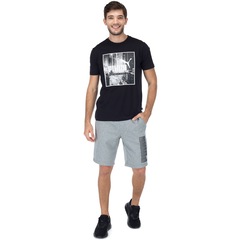 Bermuda de Moletom Puma KA FL 10 - Masculina - Foto 4