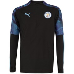 Blusa de Treino Manchester City 19/20 1/4 Zip Puma - Masculina - Foto 1