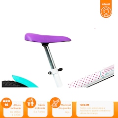 Bicicleta Caloi Ceci - Aro 16 - Freios Cantilever - Feminina - Infantil - Foto 3