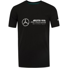 Camiseta Puma Mercedes Benz MAPM Logo 595352 - Masculina - Foto 6