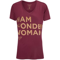 Camiseta Liga da Justiça Mulher-Maravilha I Am - Feminina - Foto 1