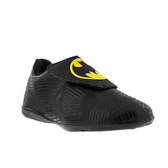 Chuteira Futsal Infantil Liga da Justiça Batman Logo - Foto 2