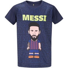 Camiseta Barcelona Messi - Infantil - Foto 1