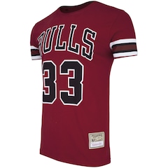 Camiseta Mitchell & Ness Chicago Bulls Pippen 33 - Masculina - Foto 3