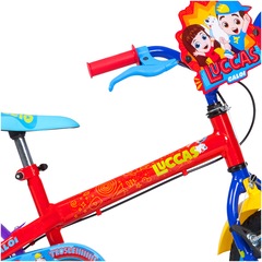 Bicicleta Caloi Luccas Neto - Aro 16 - Freios Cantilever - Infantil - Foto 11