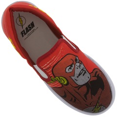Tênis Infantil Liga da Justiça Flash Slip On - Foto 9
