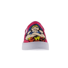 Tênis Infantil Liga da Justiça Mulher-Maravilha Slip-On - Foto 3