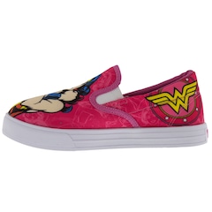 Tênis Infantil Liga da Justiça Mulher-Maravilha Slip-On - Foto 5