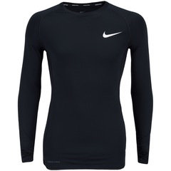 Camisa de Compressão Manga Longa Nike Pro Top LS Tight - Masculina - Foto 1