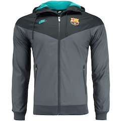 Jaqueta Corta-Vento Barcelona 19/20 com Capuz Nike - Masculina - Foto 1