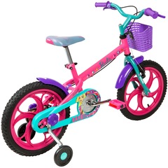 Bicicleta Caloi Barbie - Aro 16 - Freios Cantilever - Feminina - Infantil - Foto 10
