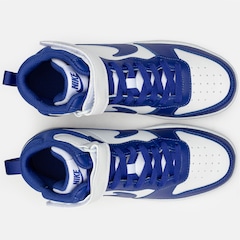 Tênis Cano Alto Nike Court Borough Mid - Infantil - Foto 3