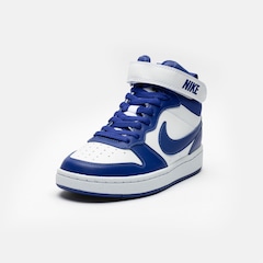 Tênis Cano Alto Nike Court Borough Mid - Infantil - Foto 7