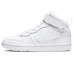 Tênis Nike Court Borough Mid 2 - Infantil - Foto 1