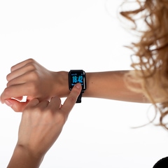Monitor Cardíaco Relógio Inteligente Oxer Oxwatch WearFit - Foto 4