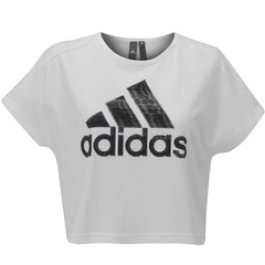 Camiseta adidas MH FOIL - Feminina - Foto 5
