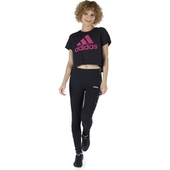 Camiseta adidas MH FOIL - Feminina - Foto 3