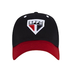 Boné Aba Curva do São Paulo New Era 3930 Basic - Fechado - Adulto - Foto 2