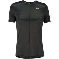 Camiseta Nike Dry Miler SS Shine - Feminina - Foto 4