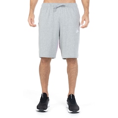 Bermuda Masculina Nike Club Jersey Moletom Leve - Foto 1