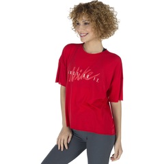 Camiseta Nike Dry Oversize SS Top - Feminina - Foto 1