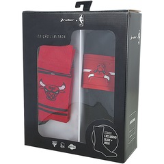 Chinelo Rider NBA + 1 Par de Meias - Slide - Masculino - Foto 11