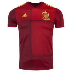 Camisa Espanha I 2020 adidas - Masculina - Foto 1