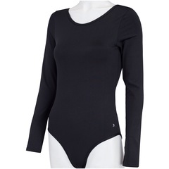 Body Fitness Manga Longa Oxer Balneário - Feminino - Foto 3