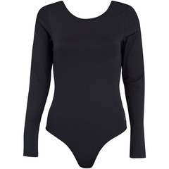 Body Fitness Manga Longa Oxer Balneário - Feminino - Foto 1