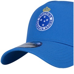 Boné Aba Curva do Cruzeiro New Era 940 - Snapback - Trucker - Adulto - Foto 4