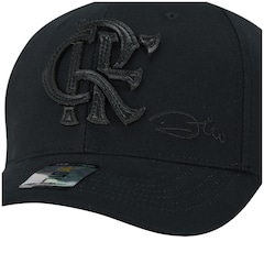 Boné Aba Curva do Flamengo Zico Supercap Bordado Laser - Snapback - Adulto - Foto 4
