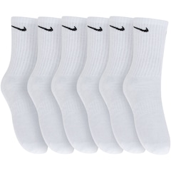 Kit de Meias Cano Alto Nike Everyday Cushioned Crew Adulto - Foto 3