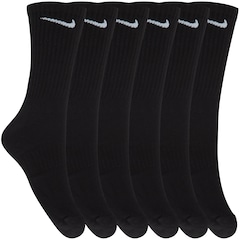 Kit de Meias Cano Alto Nike Everyday Cushioned Crew Adulto - Foto 1