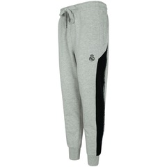 Calça de Moletom Real Madrid Recorte Lateral - Masculina - Foto 3
